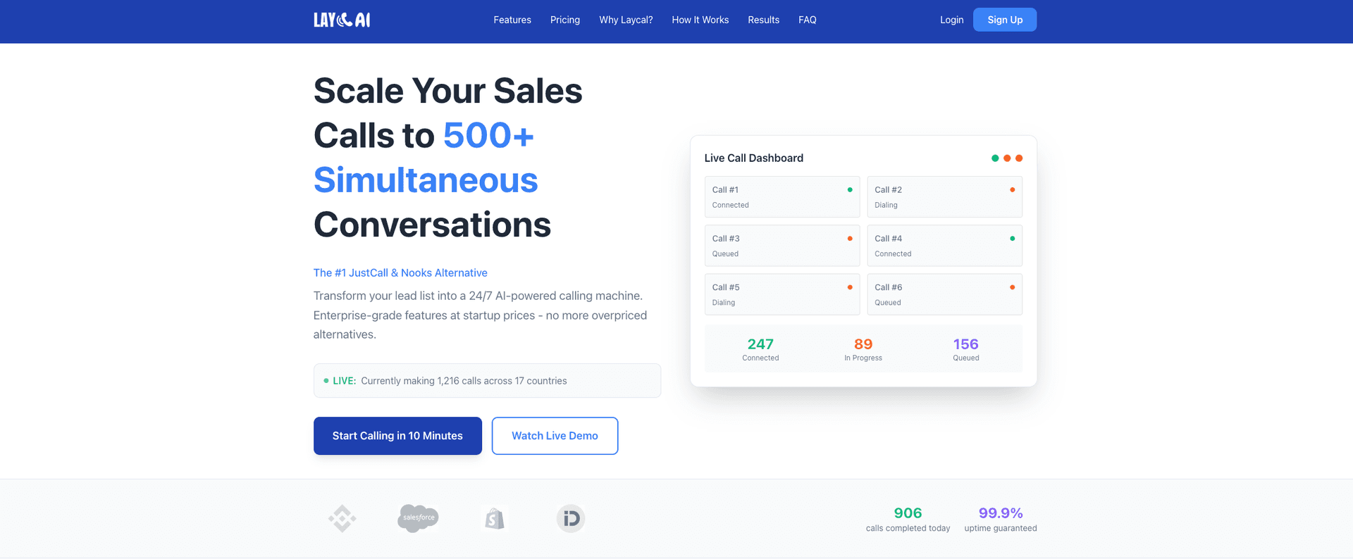 LayCal AI Platform